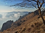 Rifugio Rosalba (1730 m) ad anello con vento-31genn22 - FOTOGALLERY